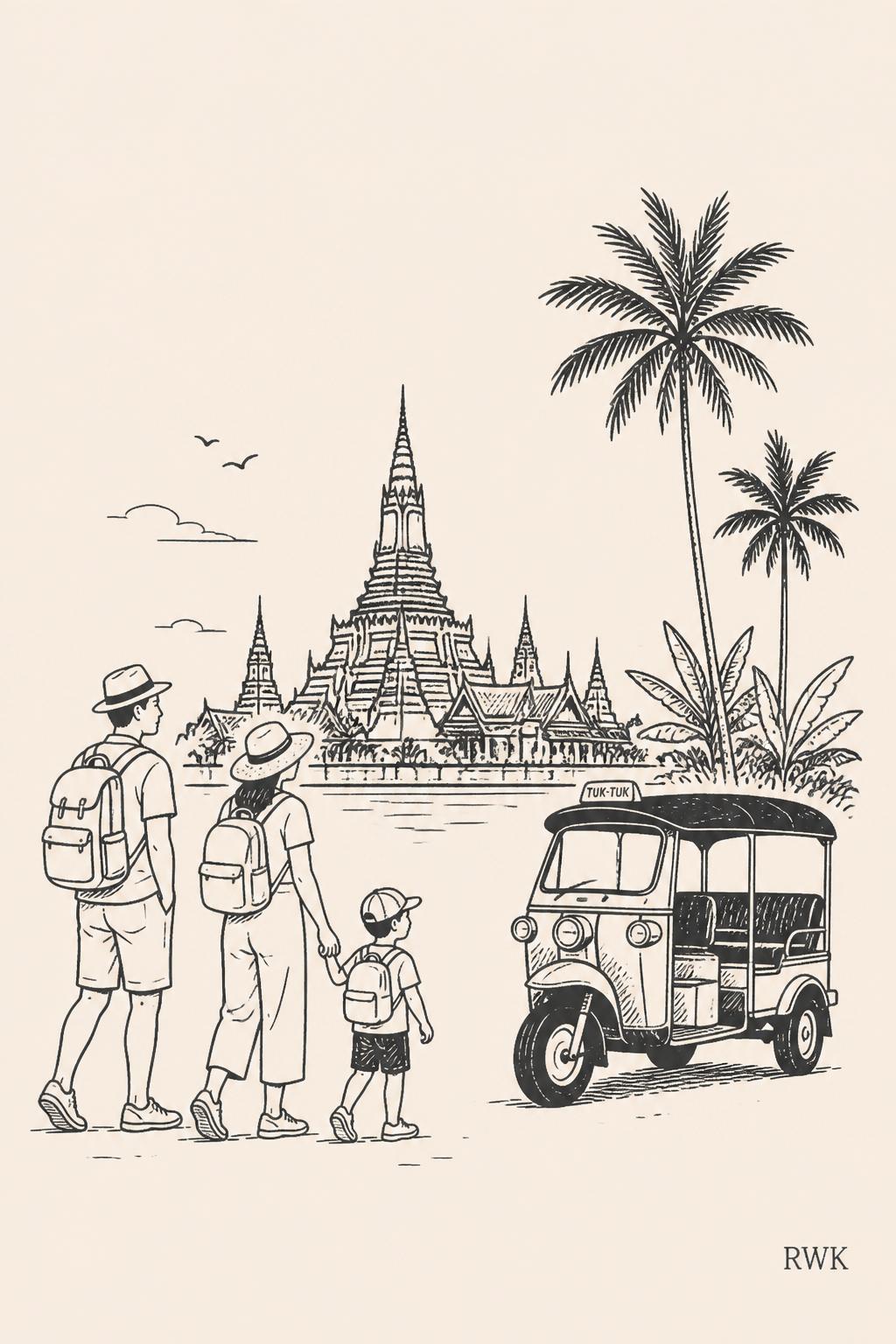 Asien mit Kindern