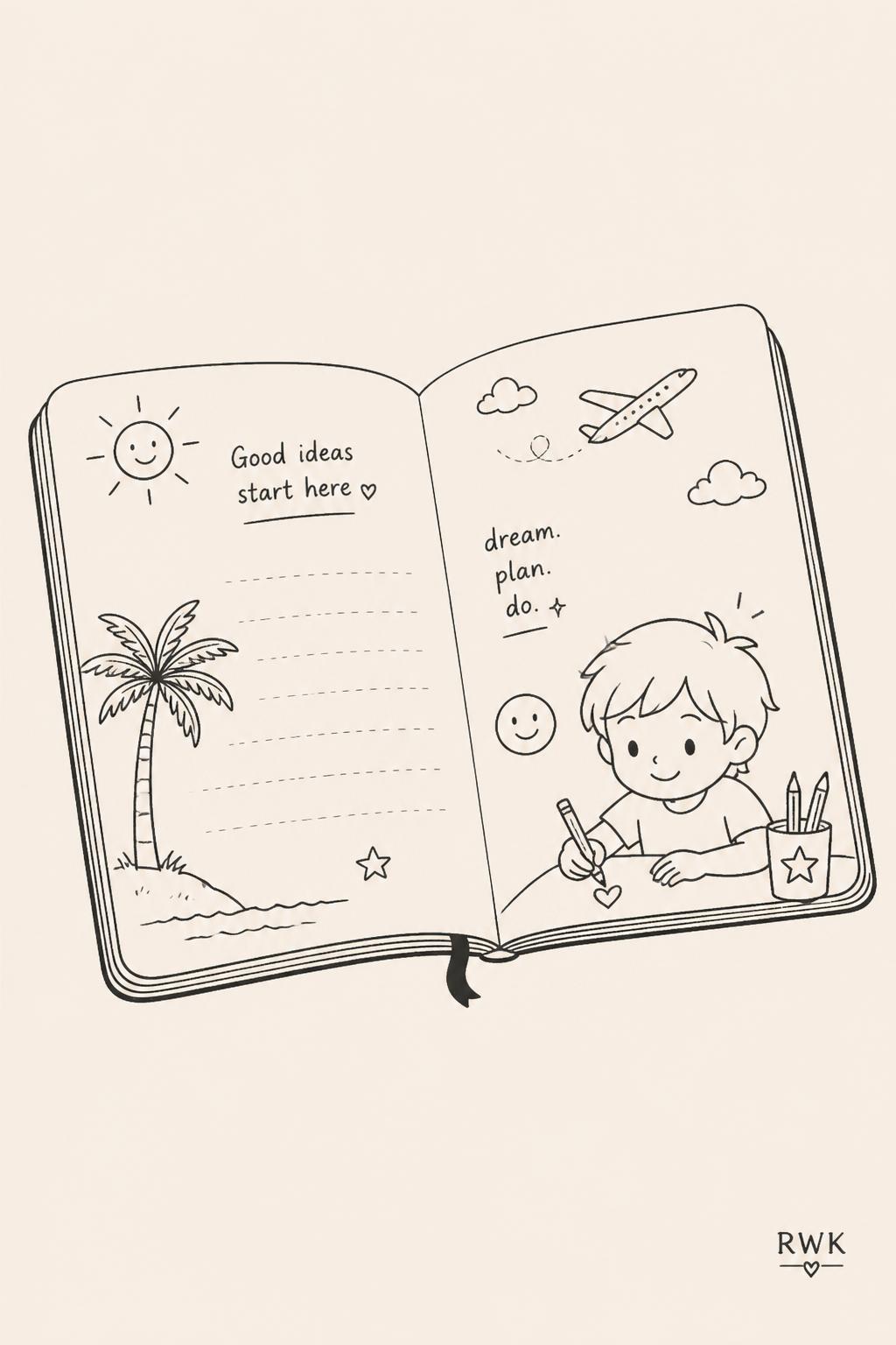 Kids Travel Journal